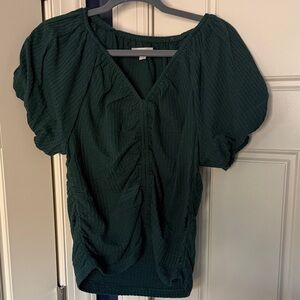 LOFT Stretchy & Flattering Green Top